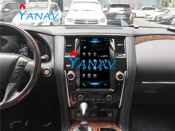 12,1 инчов оттичане на екрана За по-Nissan Patrol 2016-2019 Android музикален GPS навигатор платец на GPS Радио Гласов рекордер функция за Онлайн ТЕЛЕВИЗИЯ