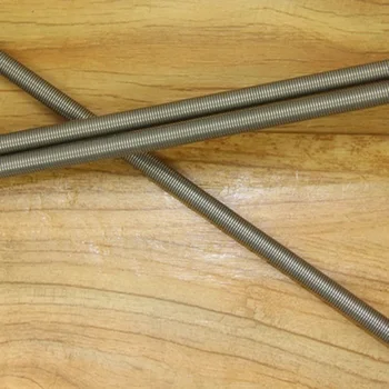 1бр 0,8 мм Диаметър кремена пружина линейна неръждаема стомана опъване на пружината 4 мм-12 мм външни диаметри от 1000 мм дължина на