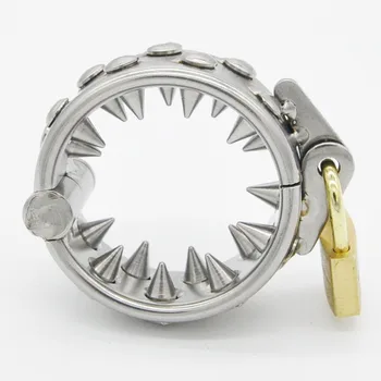 2 броя метални шипове петел пръстен мошонка свързването на топката носилка висулка от неръждаема стомана, пръстени за пениса, еротични секс играчки за мъже Пенис