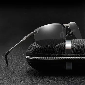 2020 Нови Слънчеви Очила на Polaroid За Управление, Метални Рамки, Спортни Слънчеви Очила, Мъжки Поляризирани Шофьорска Стилни Ретро Очила с UV400