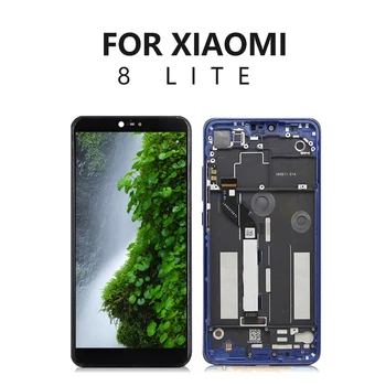 6,26 LCD дисплеи За мобилни телефони на Xiaomi 8 Lite M1808D2TG За LCD сензорен дисплей и цифров преобразувател в Събирането За Xiaomi Mi 8 Youth Mi 8X