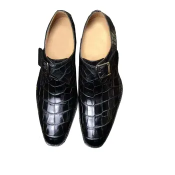 chue мъжки обувки от крокодилска кожа, обувки от крокодилска кожа, мъжки обувки бизнес свободно време за сватба мъжки обувки
