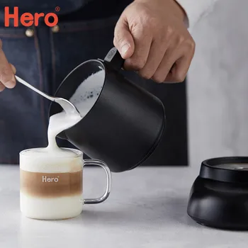 JRM0383 Hero Електрическа Машина За Приготвяне на Мляко, Домашна Машина За Приготвяне на Чай С Мляко, Автоматична Доильная Машина, Удобна Необичайна Машина За Разпенване на Кафе