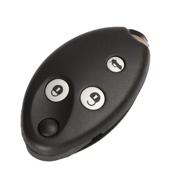 Kutery 3 бутона за Смяна на Флип-Сгъваем Дистанционно на Ключа на Автомобила за Носене на Ключодържател За Citroen Xsara C4 C5