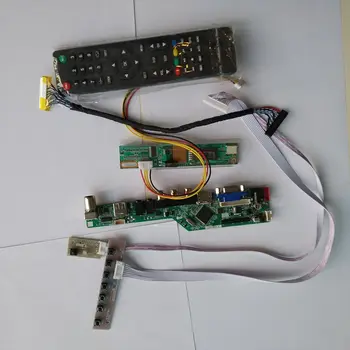 LCD LED АУДИО TV HDMI USB VGA AV Такса Контролер комплект драйвери За M170ETN01.1 M170ETN01.3 кабел на монитора 1280X1024