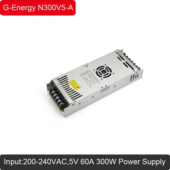 N300V5-A ултратънък led захранване 5V60A300W За вътрешно, външно led дисплей Специален източник на захранване