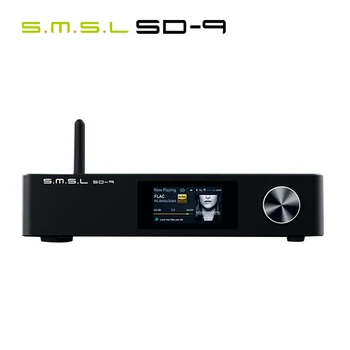 SMSL SD-9 MQA Dlna HIFI Мрежа Музикален плеър, поддръжка на поточно възпроизвеждане DSD Плейър с висока резолюция