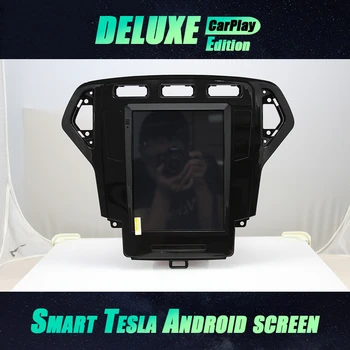 Автомобилен GPS 2din Android 10 Мултимедиен плеър За Ford Mondeo Mk4 2011 2012 2013 2014 2015навигационный Вертикален Екран В стил Тесла