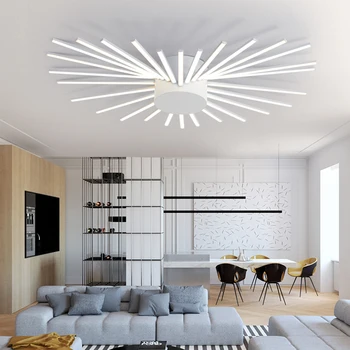 висококачествени Модерни Led Таван осветление за всекидневната, Тавана Лампа за Спални, Акрилни таван, осветителни тела, контакти