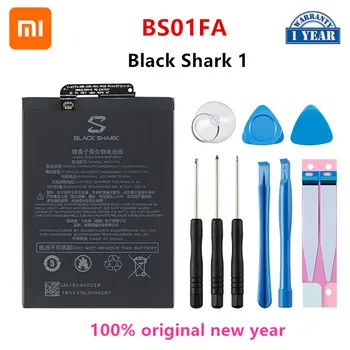 Въведете mi 100% Оригинална батерия BS01FA 4000 ма за Xiaomi Black Shark 1/Black Shark Dual SIM TD-LTE/AWM-A0 BSO1FA + Инструменти