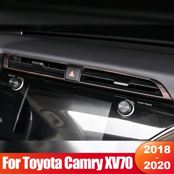 За Toyota Camry 70 XV70 2018 2019 2020 Хибриден Автомобил на Централното Управление на Климатик отдушник Изход Тампон Аксесоари За Интериора