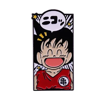 Класически Японски Аниме Щастлив и Сладък Детски Телевизионни Брошки Икона за Чанти с Ревери Обтегач Бижута Подарък За Приятели