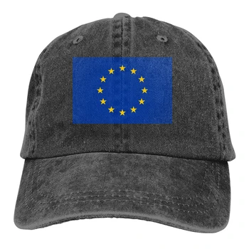 Ковбойская шапка с флага на Европейския Съюз