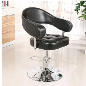 Коса на ретро-изковаване на промишленото предното кресло за коса.салон фризьор .35226