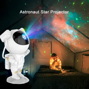 Космически Проектор Астронавт Лека Нощ Океанская Вълна На Звездното Небе Проектор Спалня Начало Декор За Детски Подаръци Galaxy Проектор