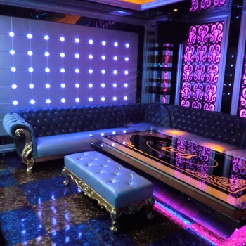 Мебели за Хол триместен секционни диван определя Американски Стил е Най-Продаваният клубния разтегателен метална основа