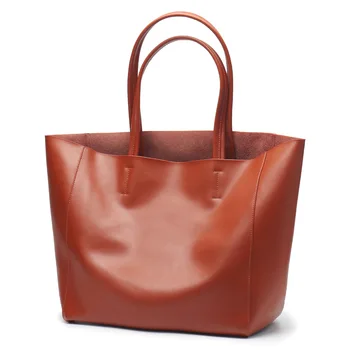 нова чанта през рамо от 100% кожа, луксозна голяма чанта, лесна чанта за междуградски пътувания с голям капацитет, чанта, диагонално чанта за пазаруване