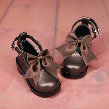 Обувки за кукли BJD подходящ за 1-3 1-4 РАЗМЕР, обувки принцеса с голям нос, обувки с кръстосани катарама, ботуши, аксесоари за кукли