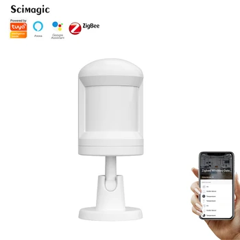 Сензор за движение на интелигентни човешкия сензор за движение на човешкото тяло безжичен ZigBee wifi портал хъб идеален за smart home Sasha