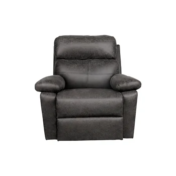 Стол с възможност за сгъване на облегалката на Мек стол на Стол за офис мека мебел с възможност за сгъване на облегалката -Ръчно диван за дневната и спалнята Черен / син [В наличност в САЩ]