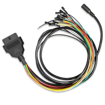 Универсален кабел MOE за всички връзки ECU за програмиране на ECU програмист включва 2 CAN h 2 CAN L 2 клин 2 заземяване хранене 2